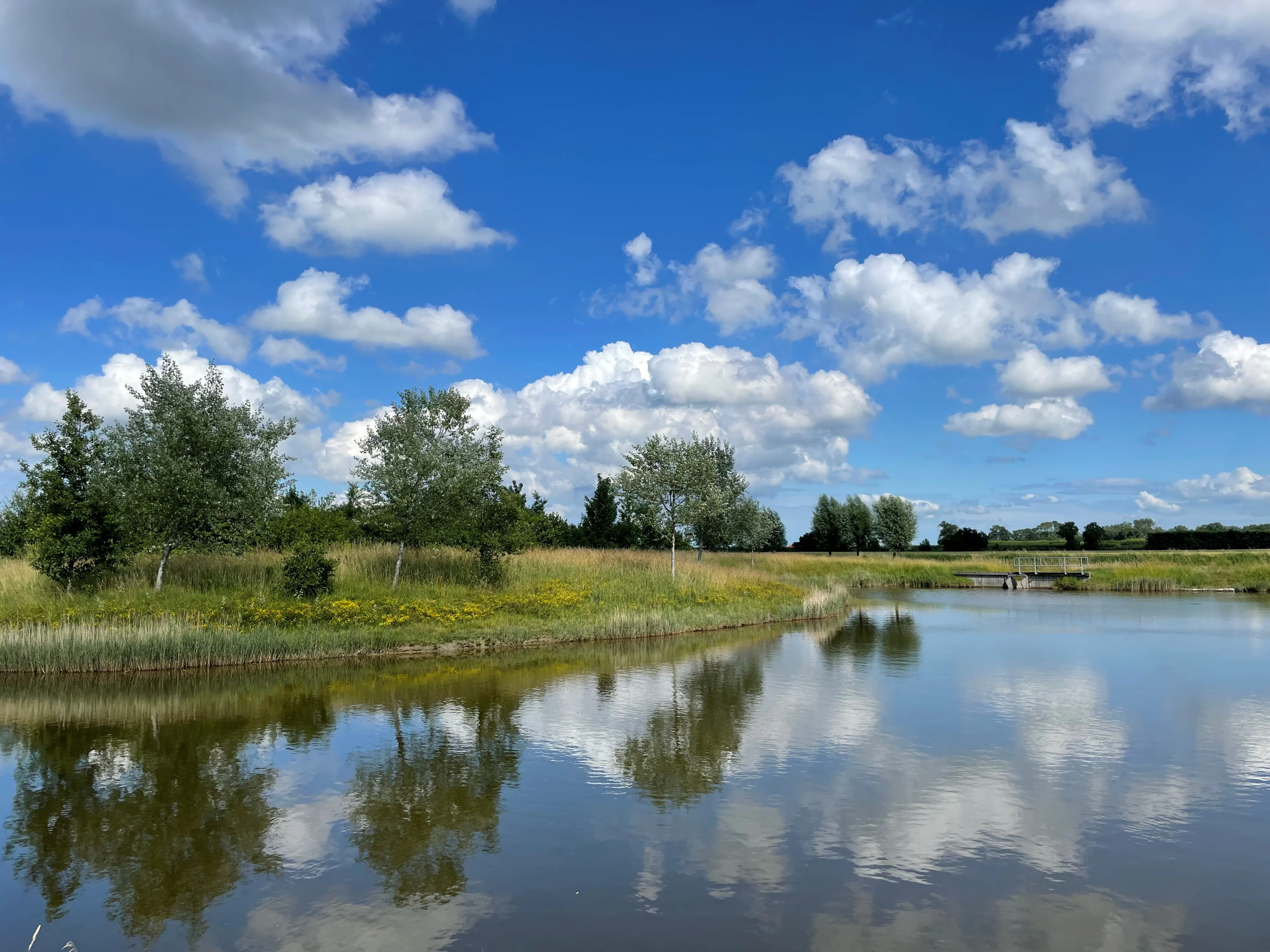 Rustig zomerweer met veel zon en hogere temperaturen