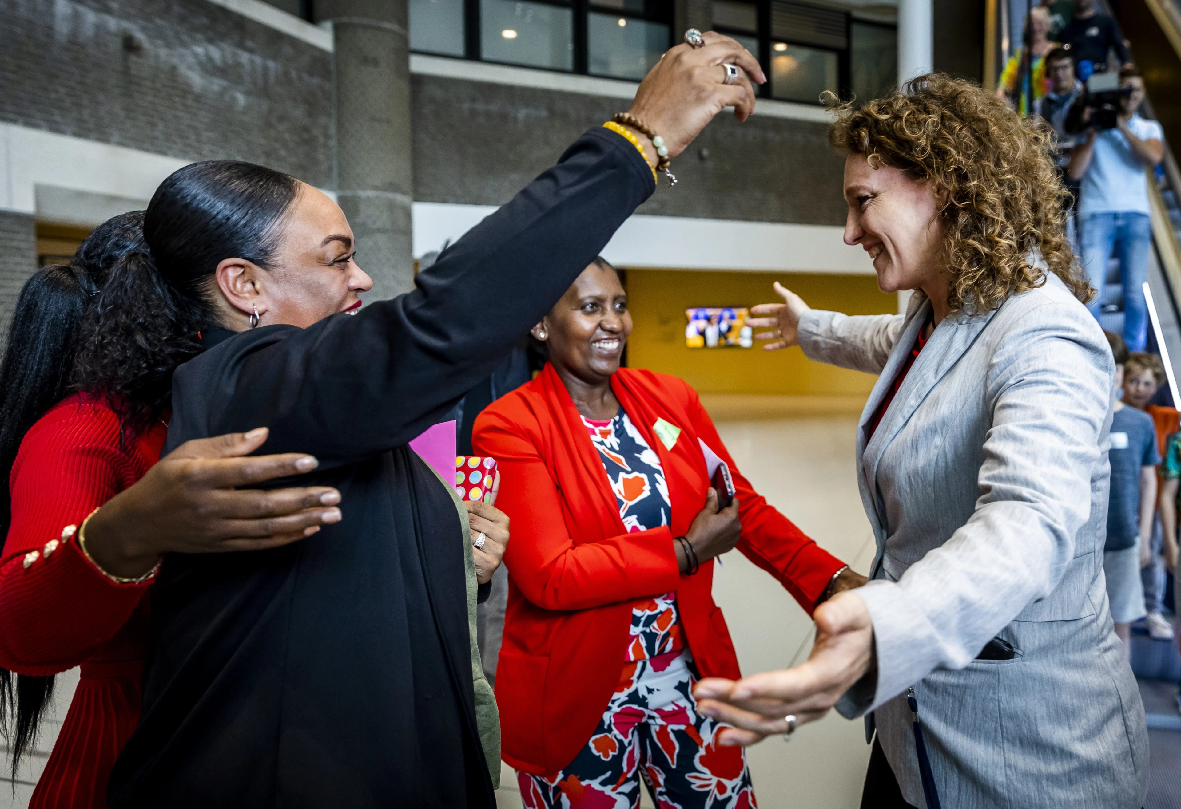 Toeslagenouders gaan SP'er Renske Leijten missen: 'Ze stond je te woord als mens'