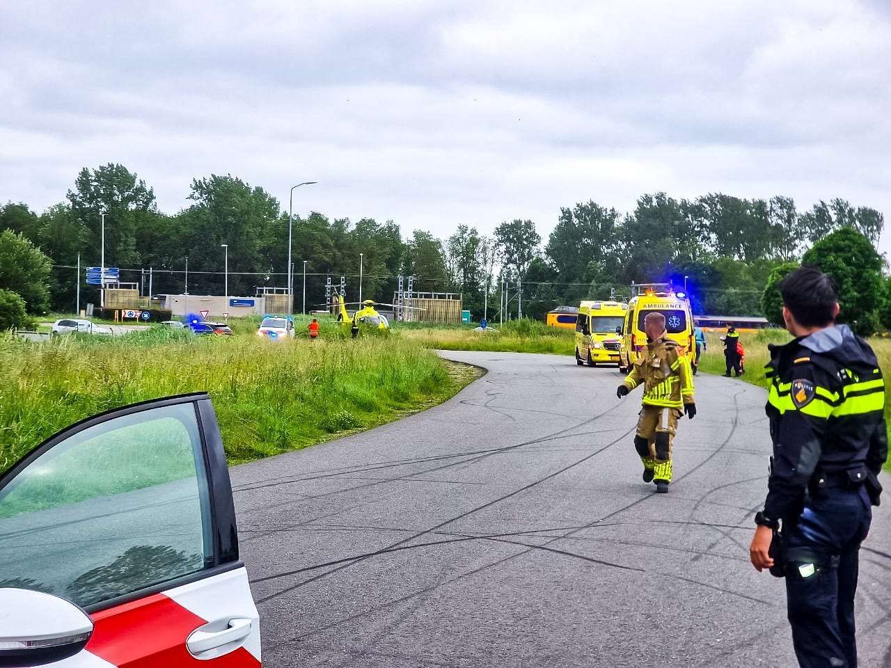 Motorrijder (18) overleden door ongeluk bij straatrace in Lelystad
