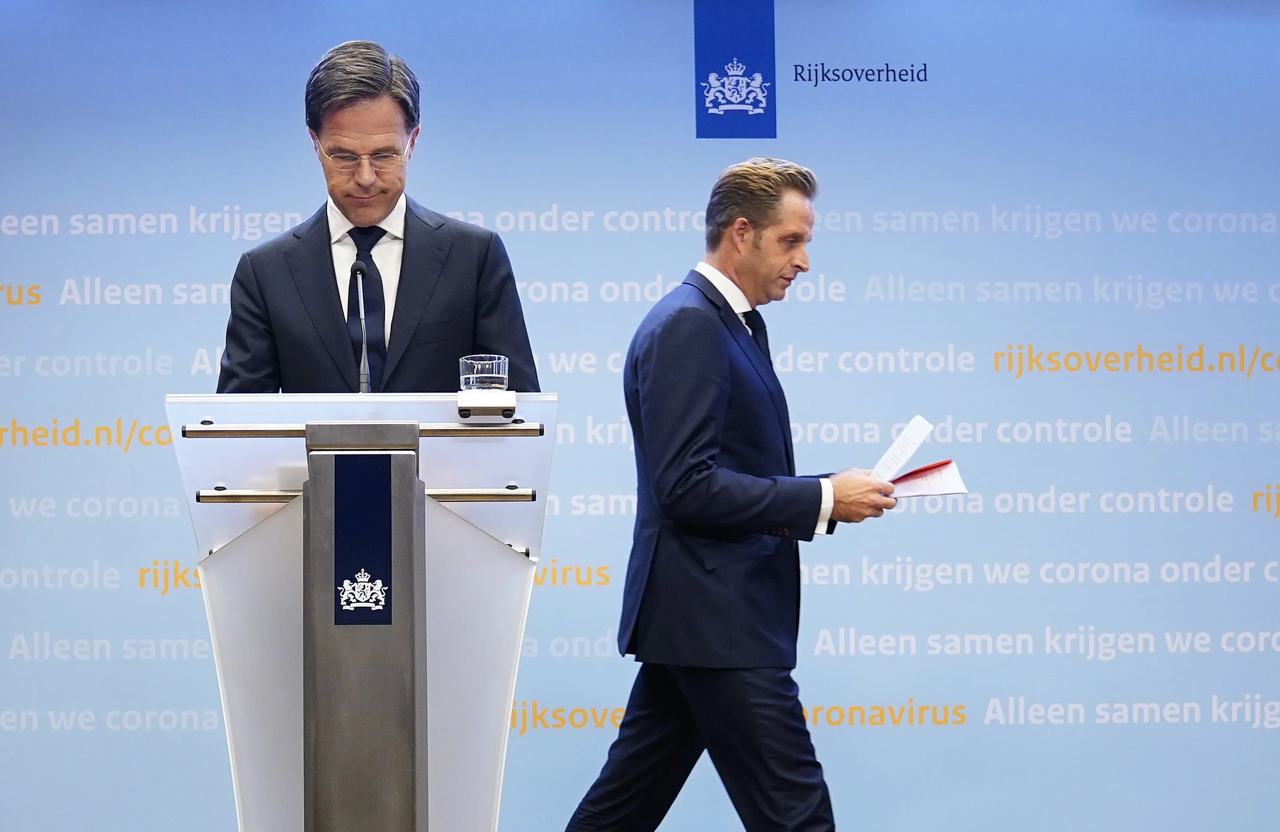 Premier Rutte kondigt nieuwe coronamaatregelen aan op persconferentie