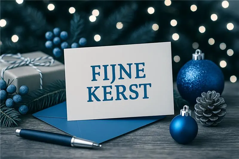 Een fysieke kerstkaart geeft het échte kerstgevoel in huis