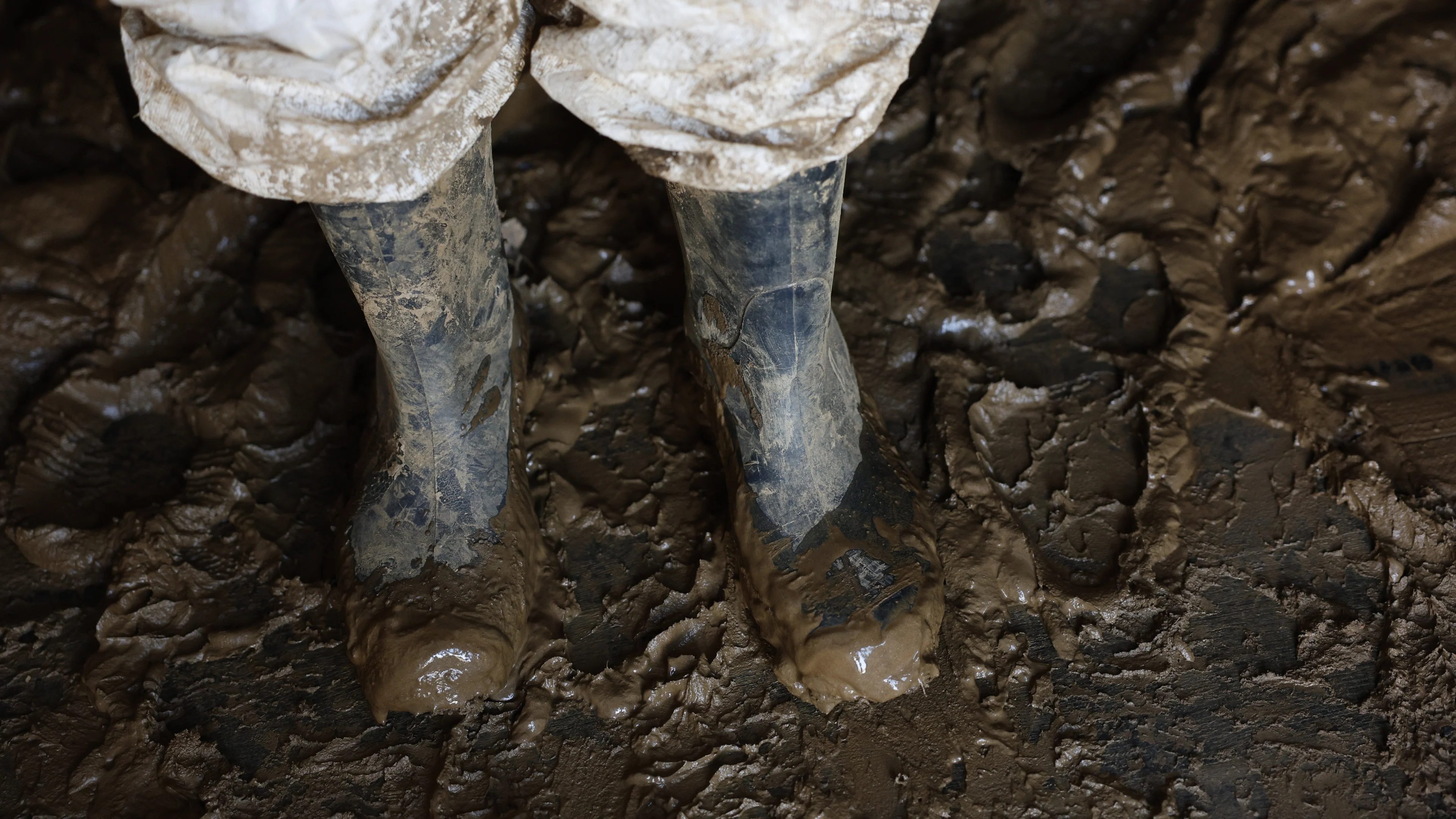 Mitchell zat op 1 april vast in drijfzand, maar niemand geloofde hem