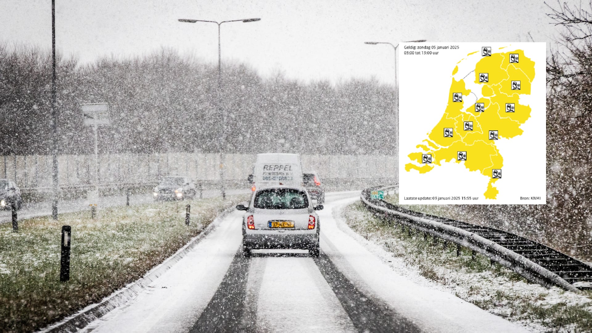 Sneeuwlaag tot 5 centimeter op komst: wanneer en waar kunnen we dat verwachten? 