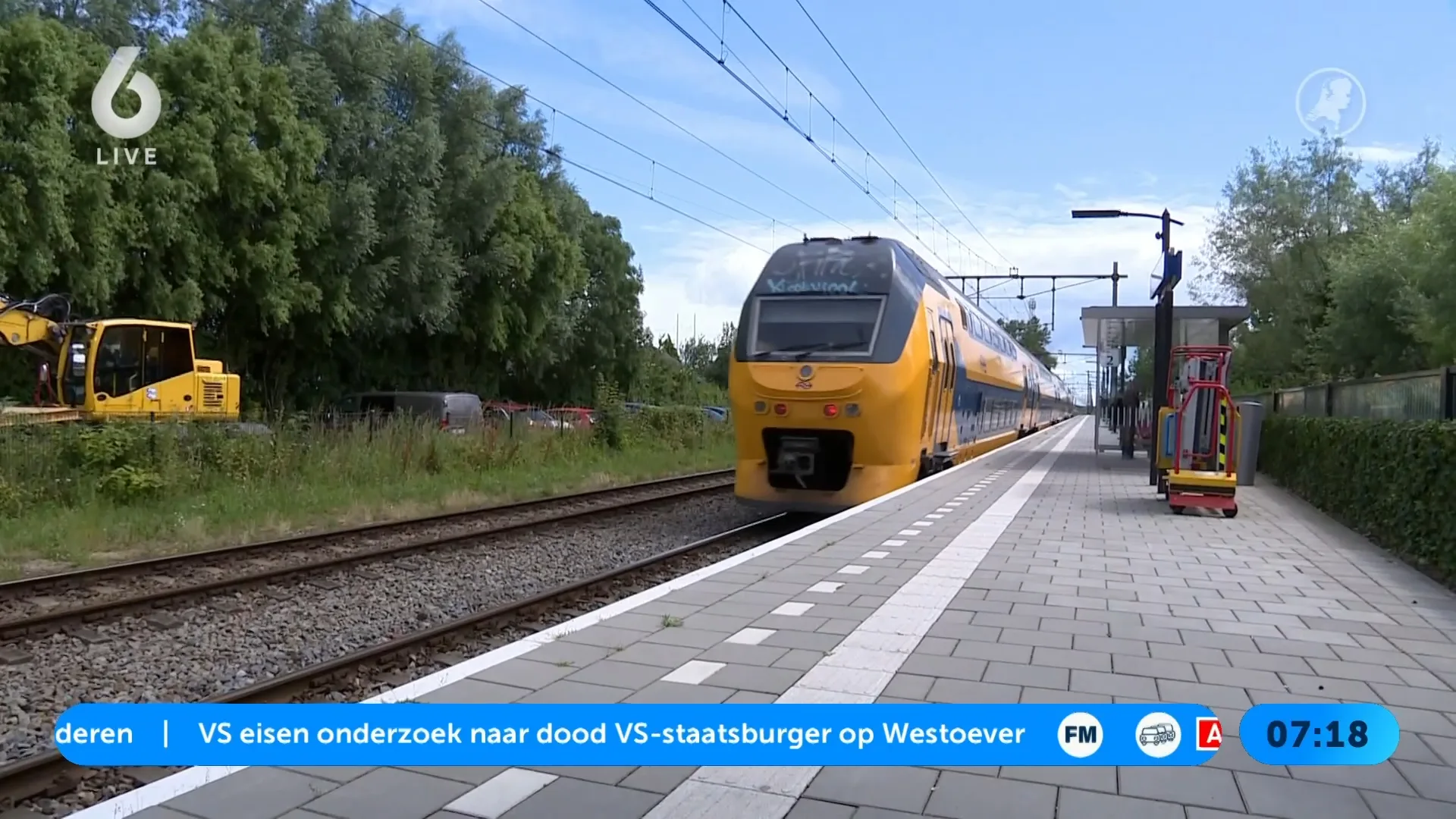 Spoor plat in Zeeland door koperroof: ProRail werkt aan herstel