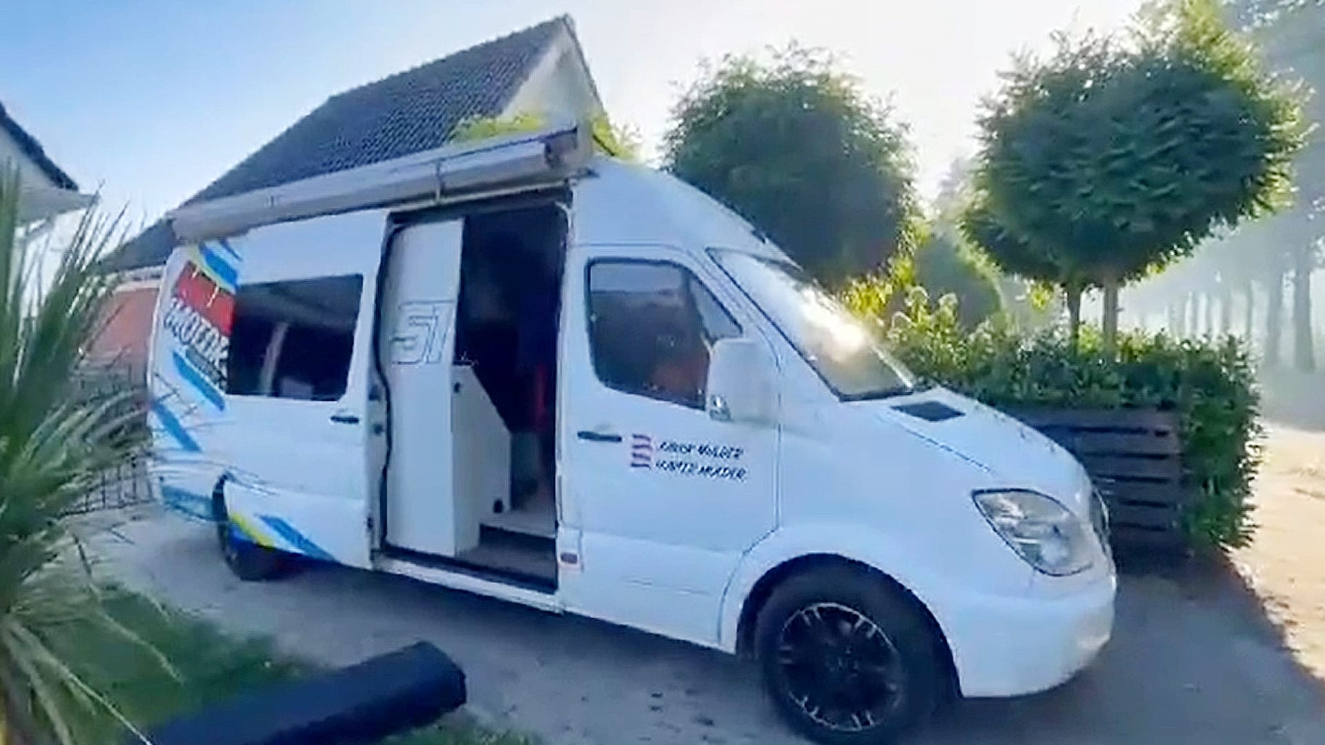 Peter uit Ter Apel vindt twee vluchtelingen in zijn camper: 'Zijn ze helemaal gek geworden'