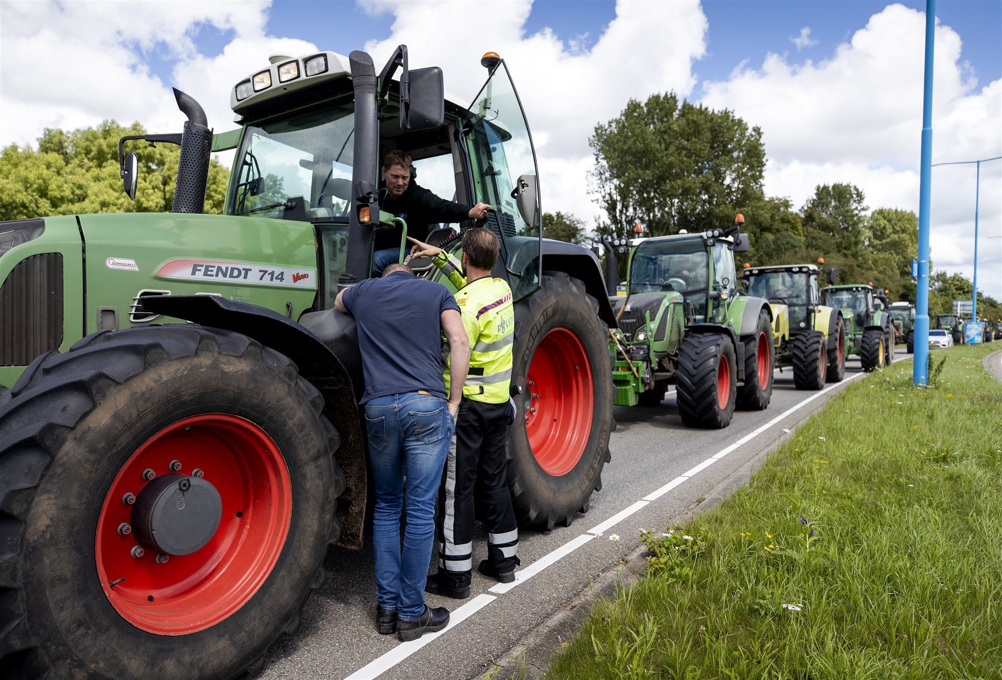Trekkers bij boerenactie in provincie Utrecht verboden, FDF: 'kom met de auto'