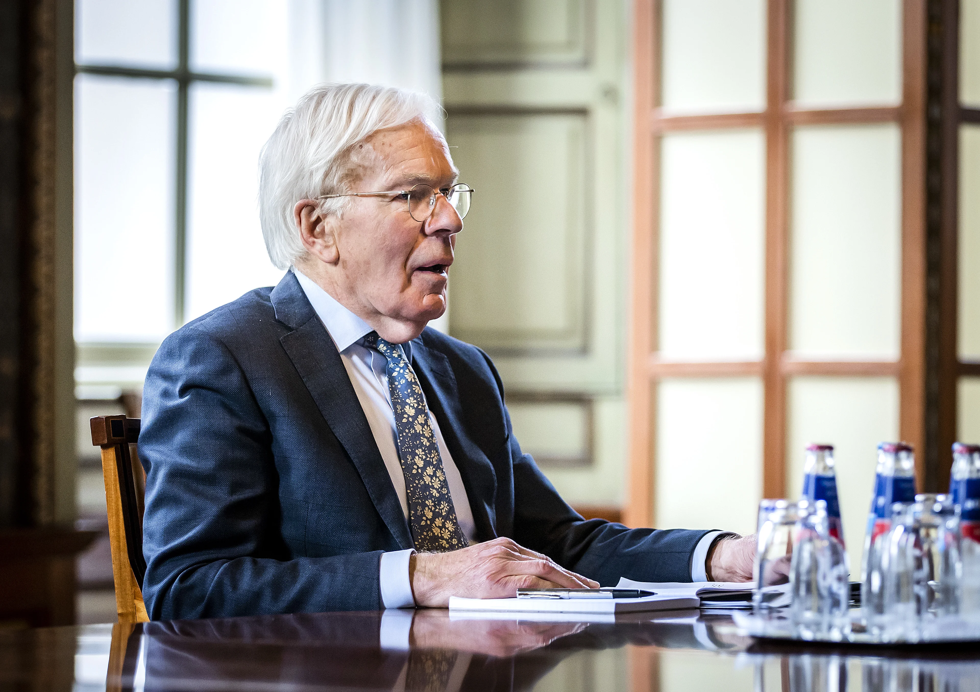 Tweede dag formatiegesprekken: Herman Tjeenk Willink praat met grotere partijen