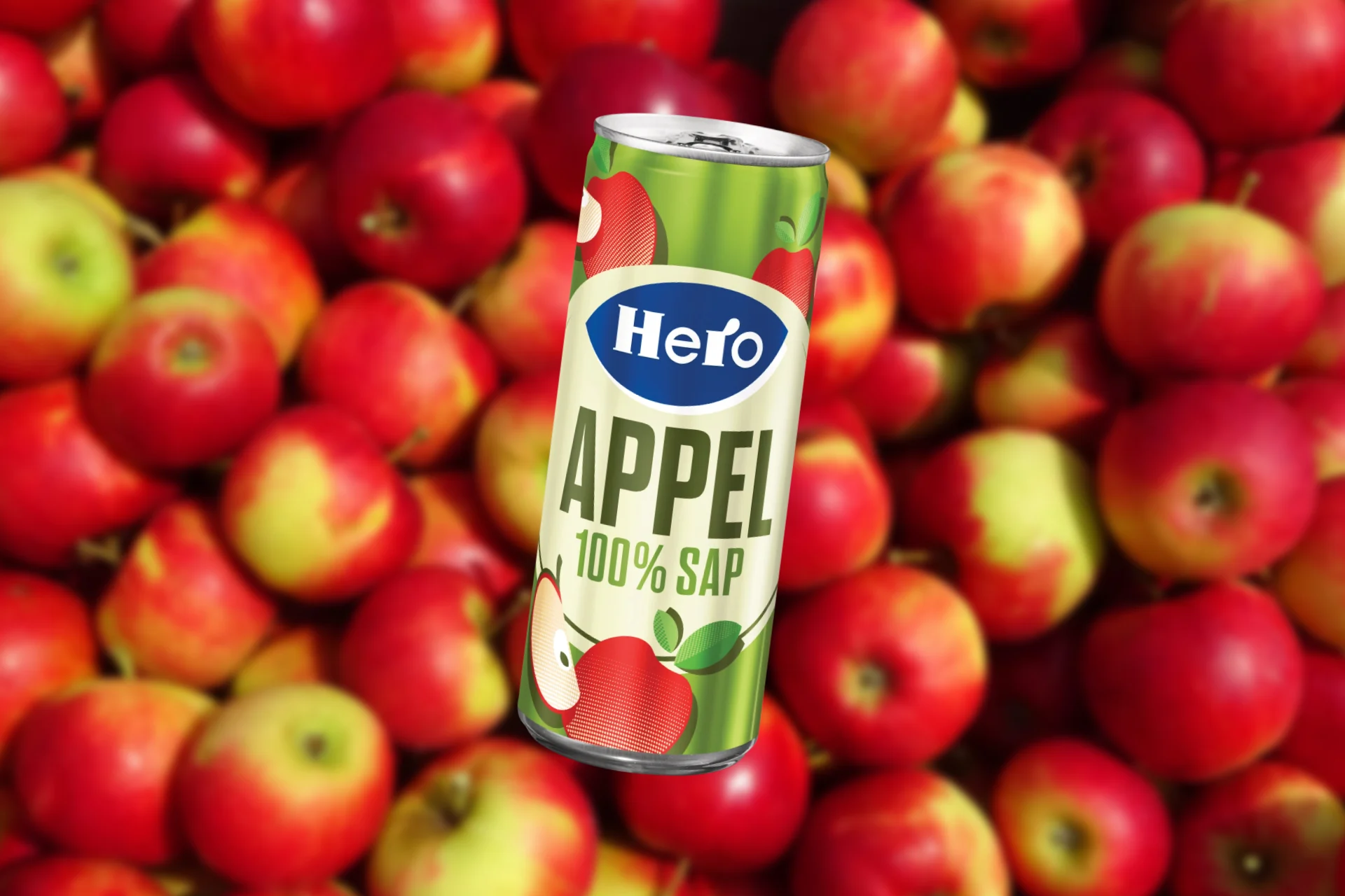 Hero roept partij blikjes appelsap terug vanwege mogelijke cafeïne