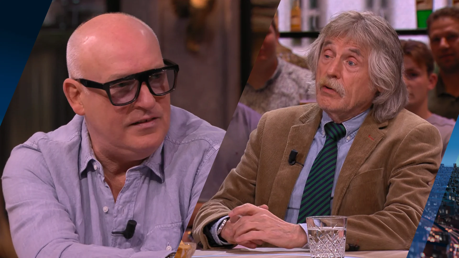 Gijp confronteert Derksen over vriend Baudet: 'Waarom bel je hem niet even?'