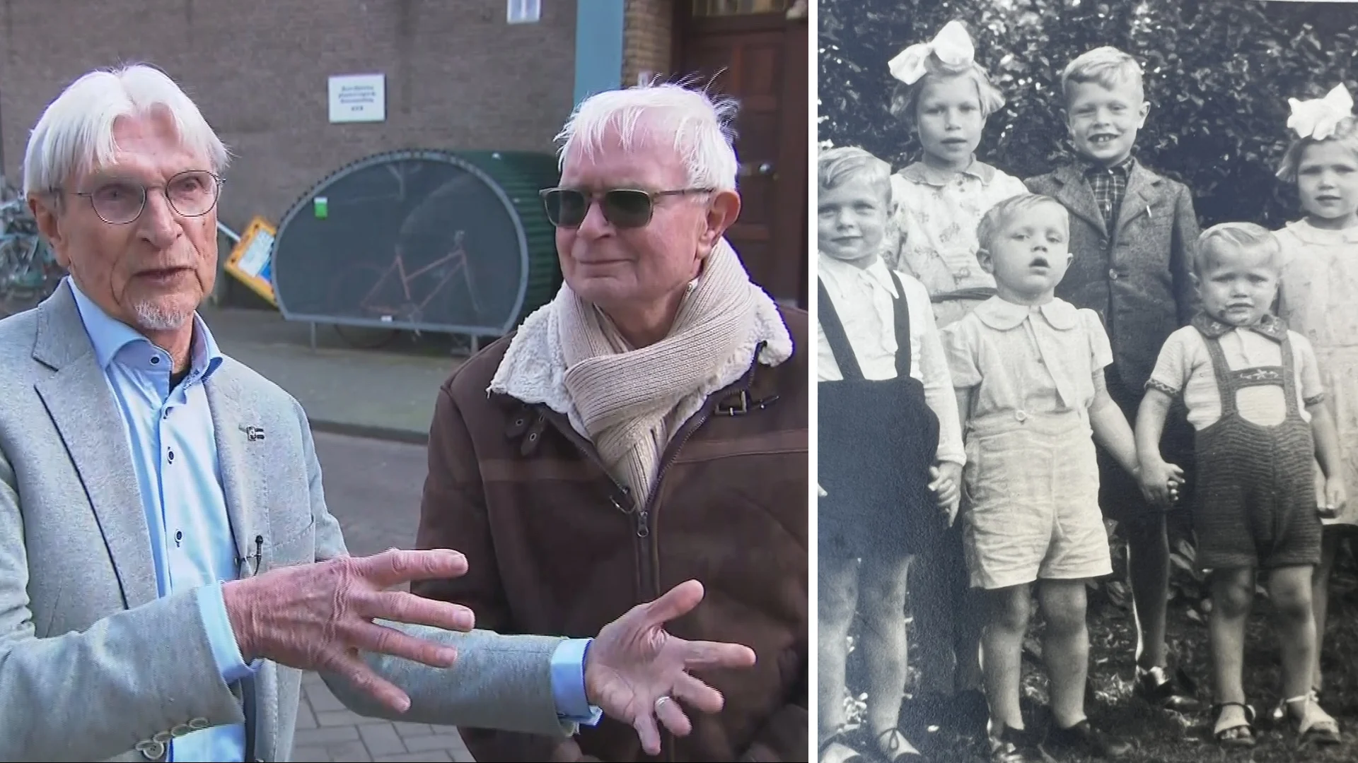 ‘Laatste bom’ op Rotterdam herdacht: Ben (85 en Jos (83) overleefden ramp als kind