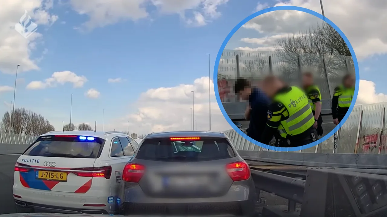 Politie deelt beelden van achtervolging minderjarige bestuurder: 'Erger is voorkomen'
