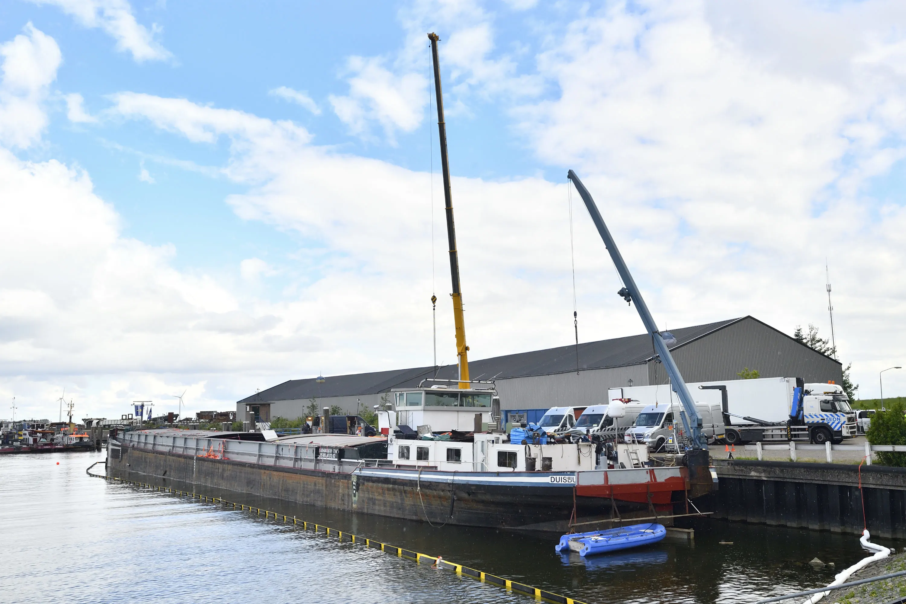 32 maanden cel voor schipper drugsboot Moerdijk
