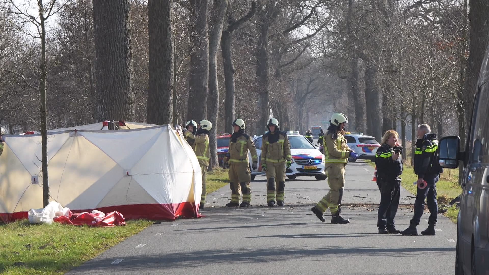 Bestuurder (57) overleden na zwaar ongeval in Havelterberg