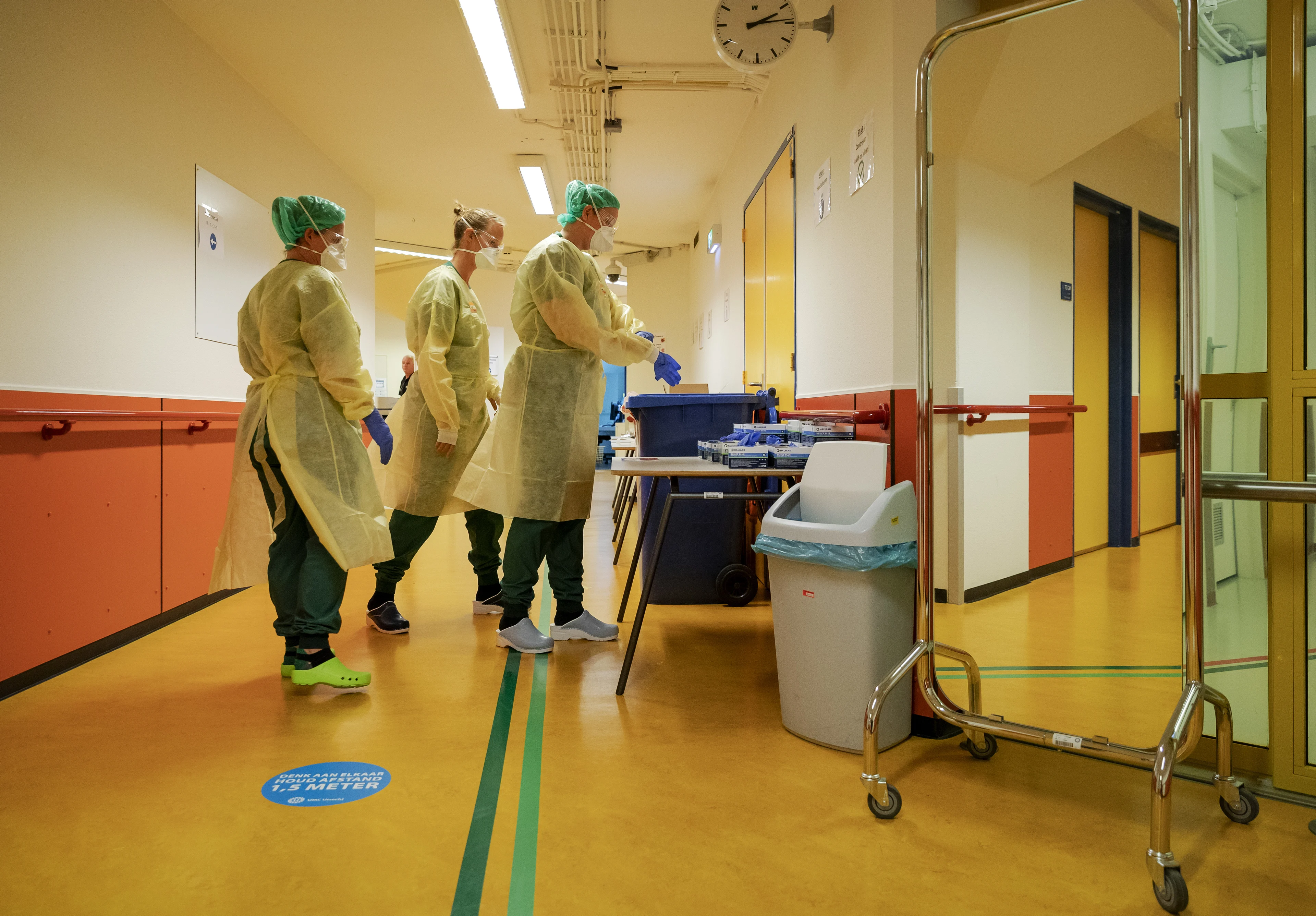 Het RIVM meldt 137 nieuwe ziekenhuisopnames, dodental loopt op tot 4.177