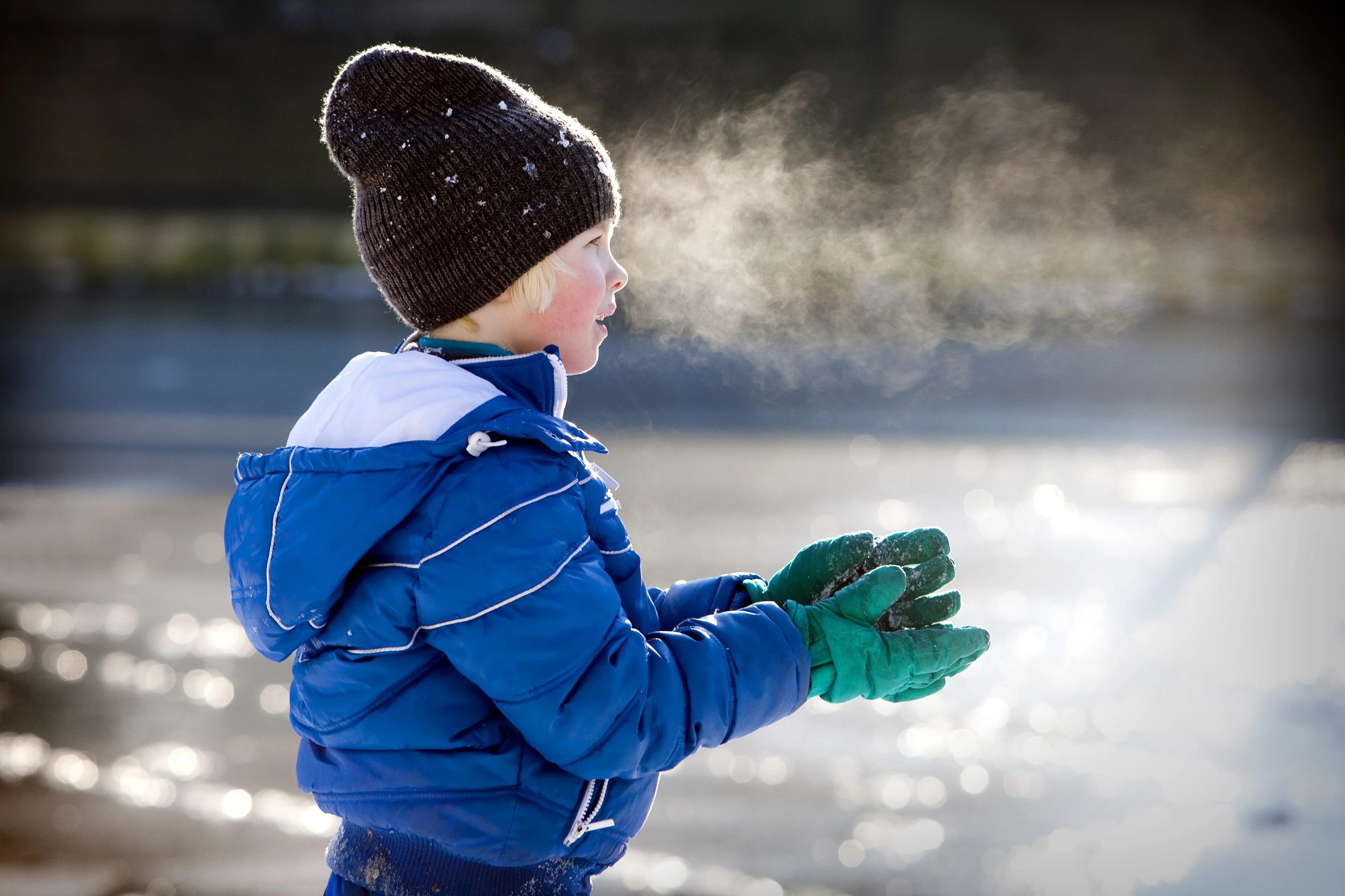 IJskoude gevoelstemperatuur en een laagje sneeuw: winterse week is begonnen