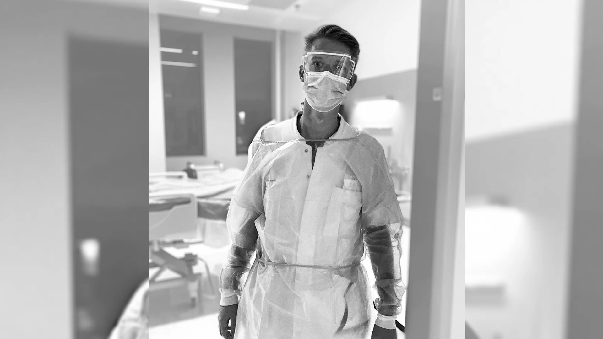 Ic-verpleger Tom Burggraaf (32) krijgt coronavaccinatie van Diederik Gommers