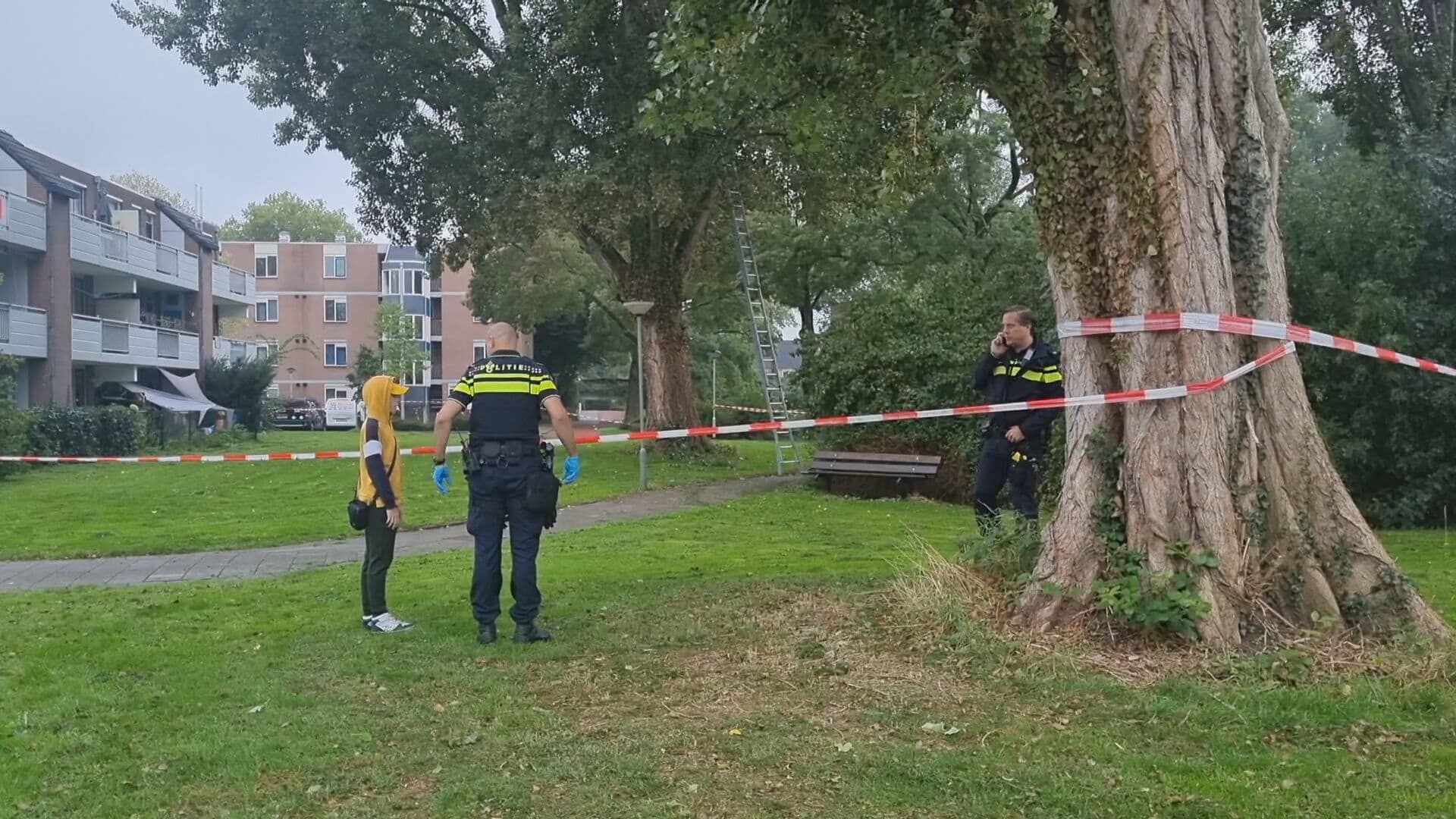 Man wil vogel uit boom redden in Dordrecht, maar valt van ladder en overlijdt