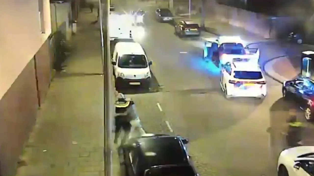 Spectaculaire aanhouding in Utrecht gefilmd, drie verdachten opgepakt