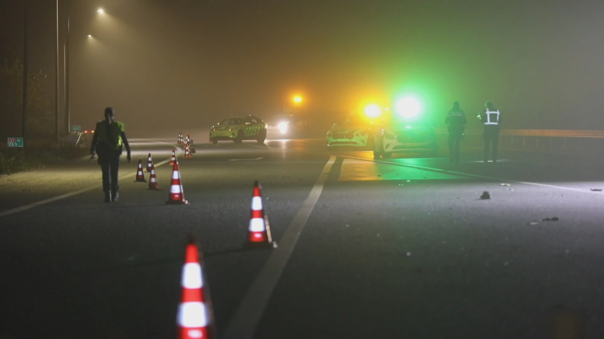 Oekraïner overleden door ongeval op A1 bij Radio Kootwijk
