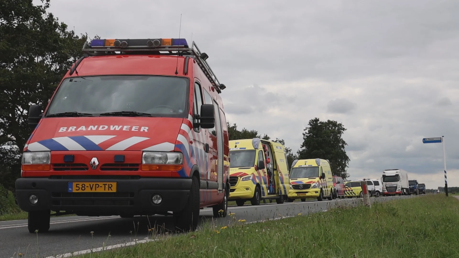 Twee doden bij zwaar ongeluk op N212 bij Kamerik