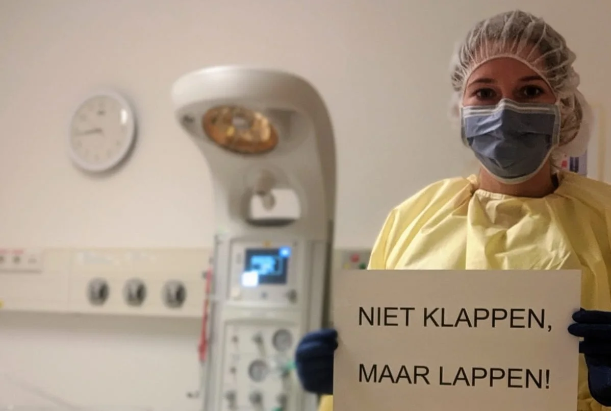 Petitie 'niet klappen maar lappen' duizenden keren ondertekend