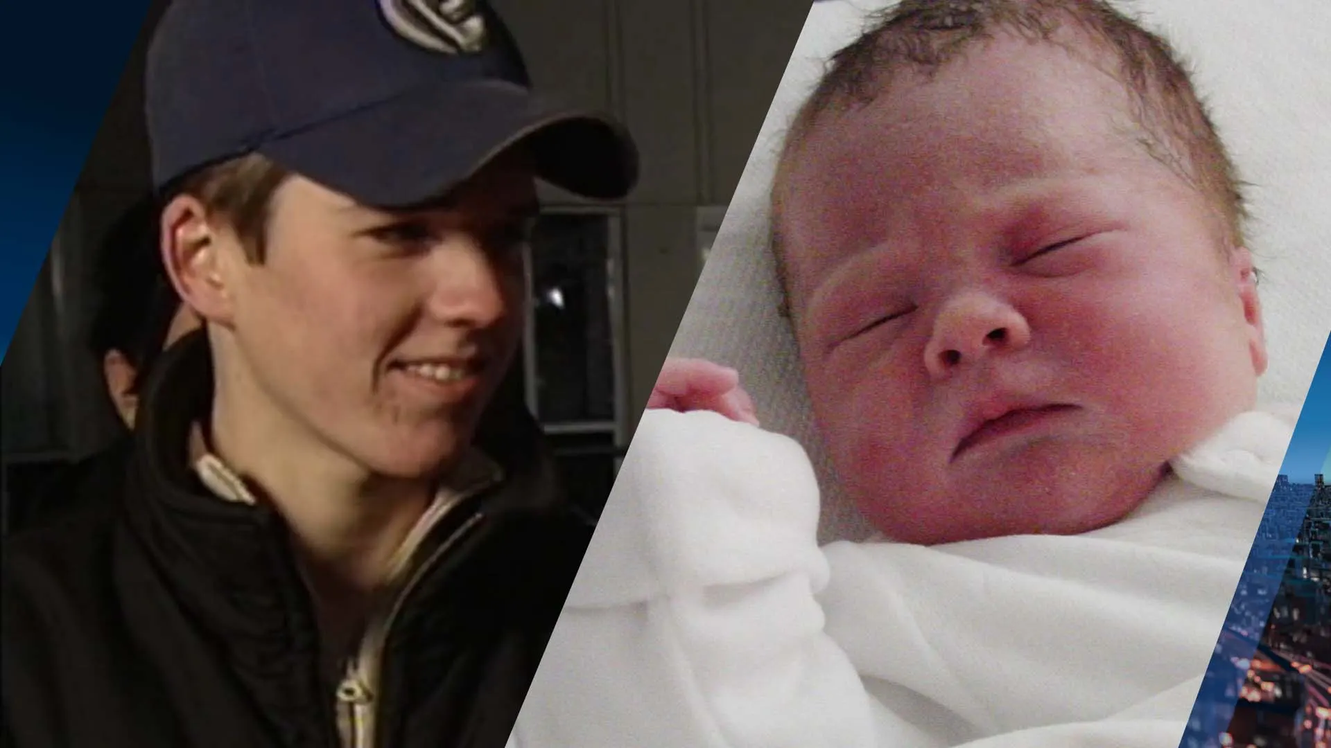 Timo stond bij de geboorte van Amalia te klappertanden voor het ziekenhuis