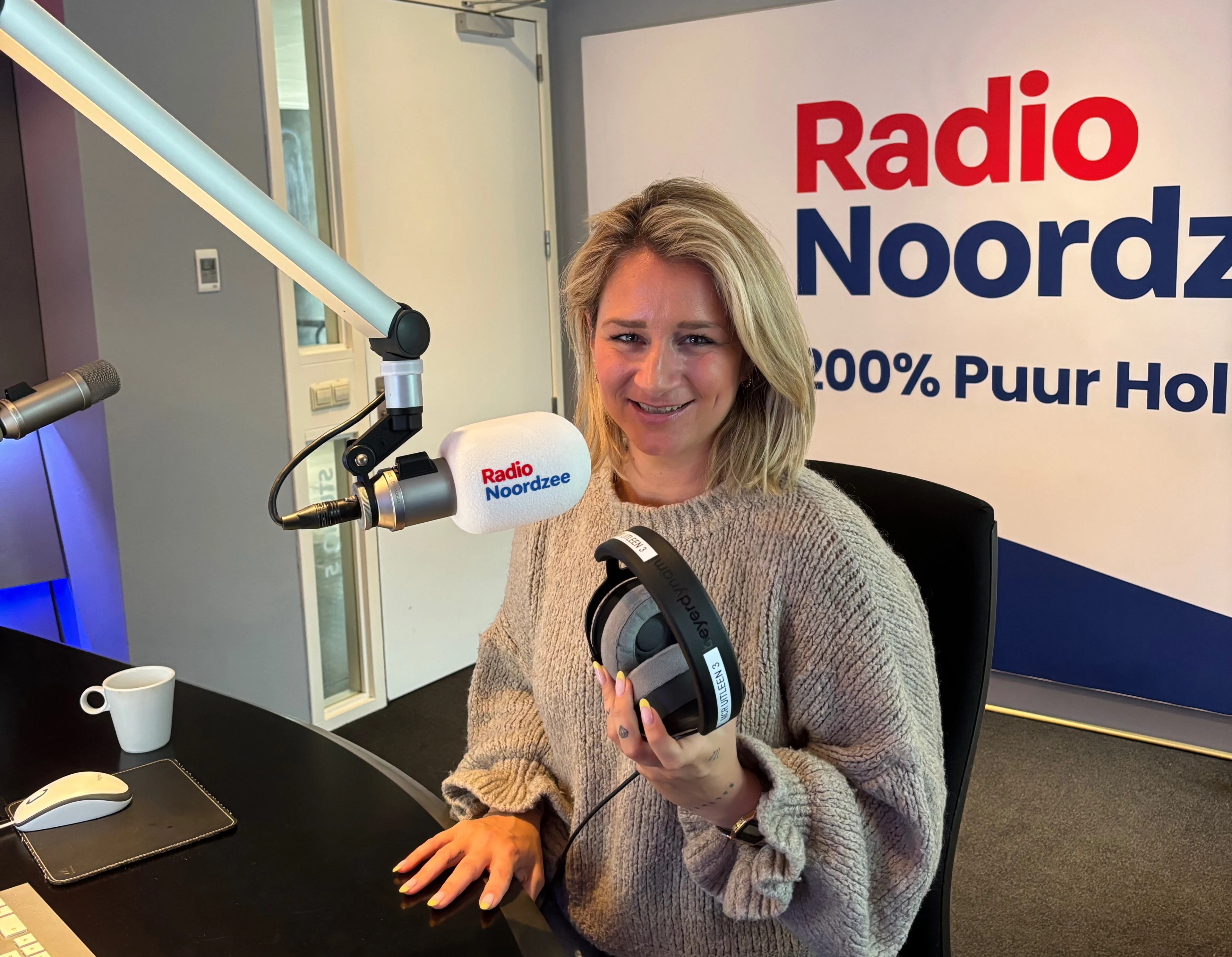 Steffany presenteert deze week 'De Radio Noordzee Lunch met...'