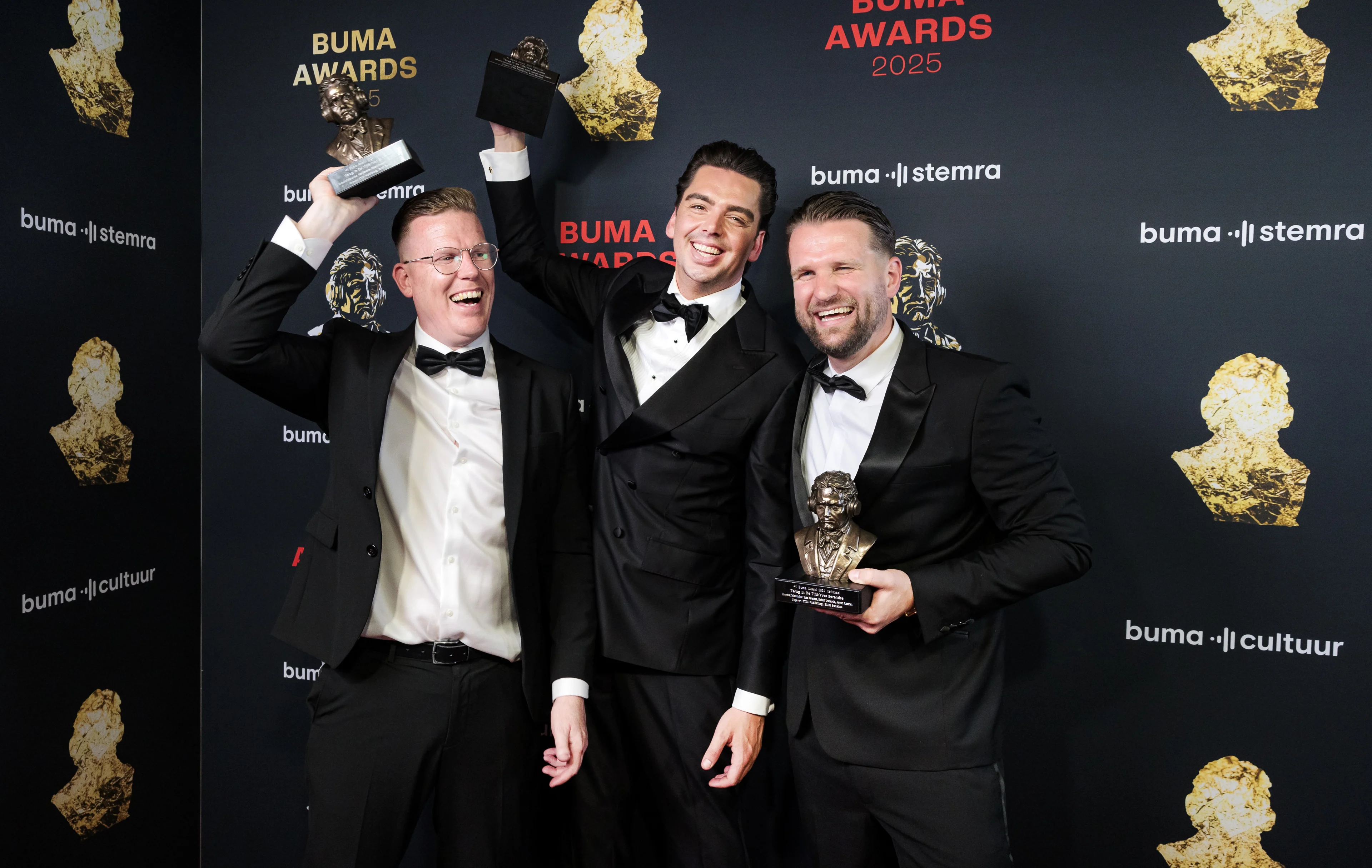 Prijzen voor Yves Berendse en Roxy Dekker bij Buma Awards