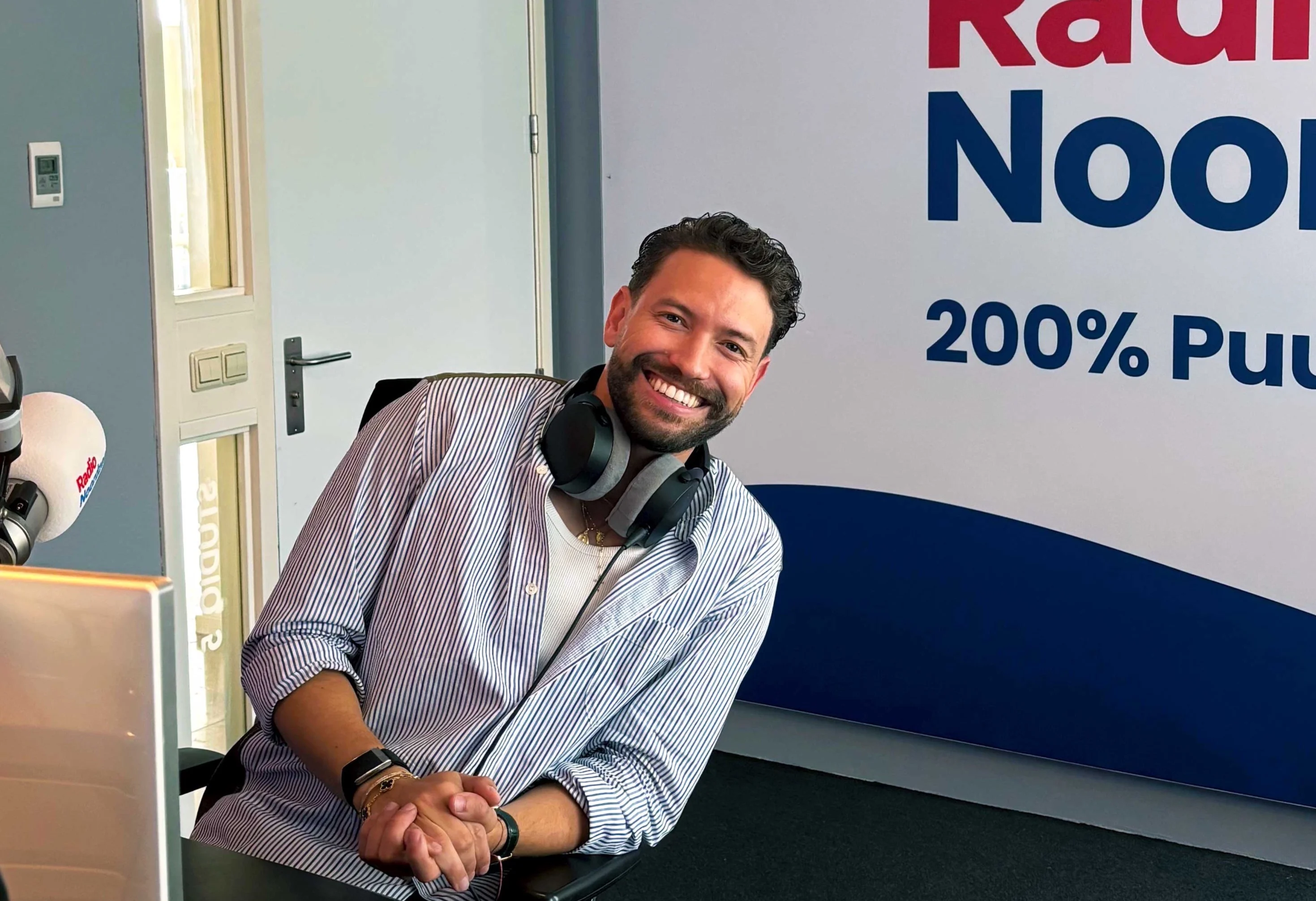 Rolf Sanchez presenteerde 'De Radio Noordzee Lunch met...'