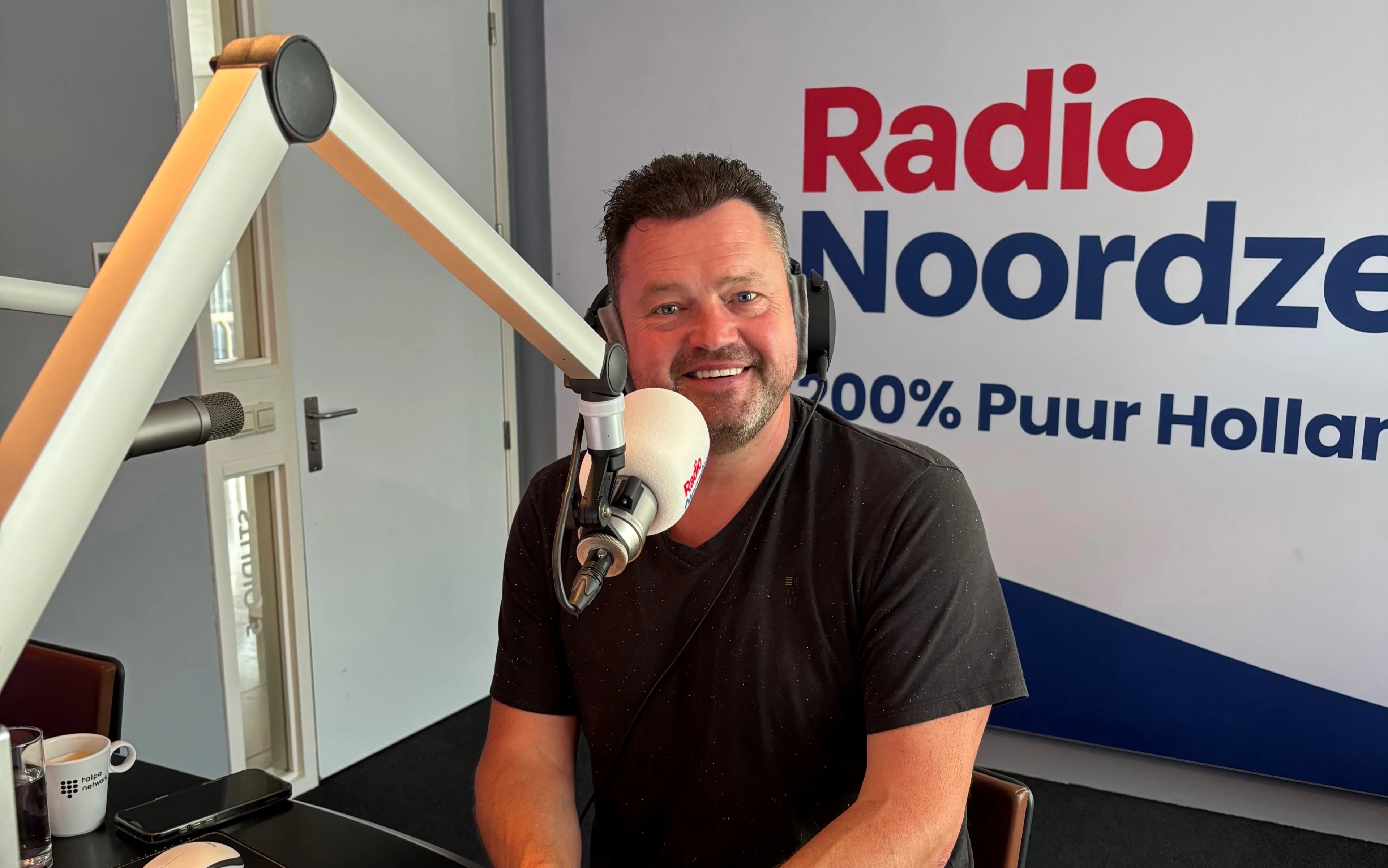 Frans Duijts presenteerde 'De Radio Noordzee Lunch met...'