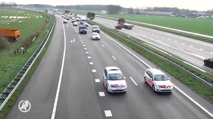 Actievoerders veranderen snelwegen naar Den Haag in 'Route 66'