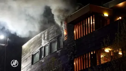 Vrouw gewond bij brand Den Bosch