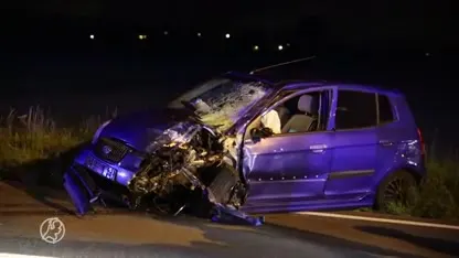 Motorrijder overleden bij frontale botsing op N247 bij Broek in Waterland