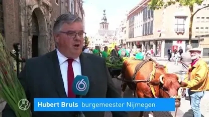 'Gladiatoren' vechten voor gladiolenkweker Johan tijdens alternatieve Vierdaagse