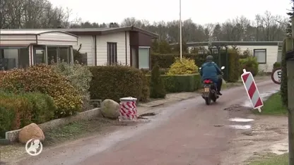 Bewoners van failliet camping Anloo afgesloten van de buitenwereld