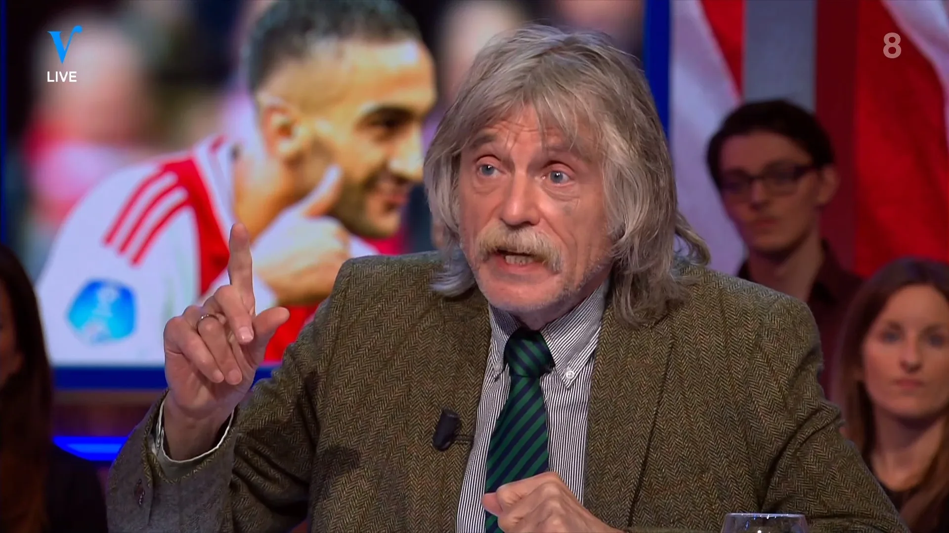 Johan lyrisch over Ziyech: 'Geef hem een geweldig contract'
