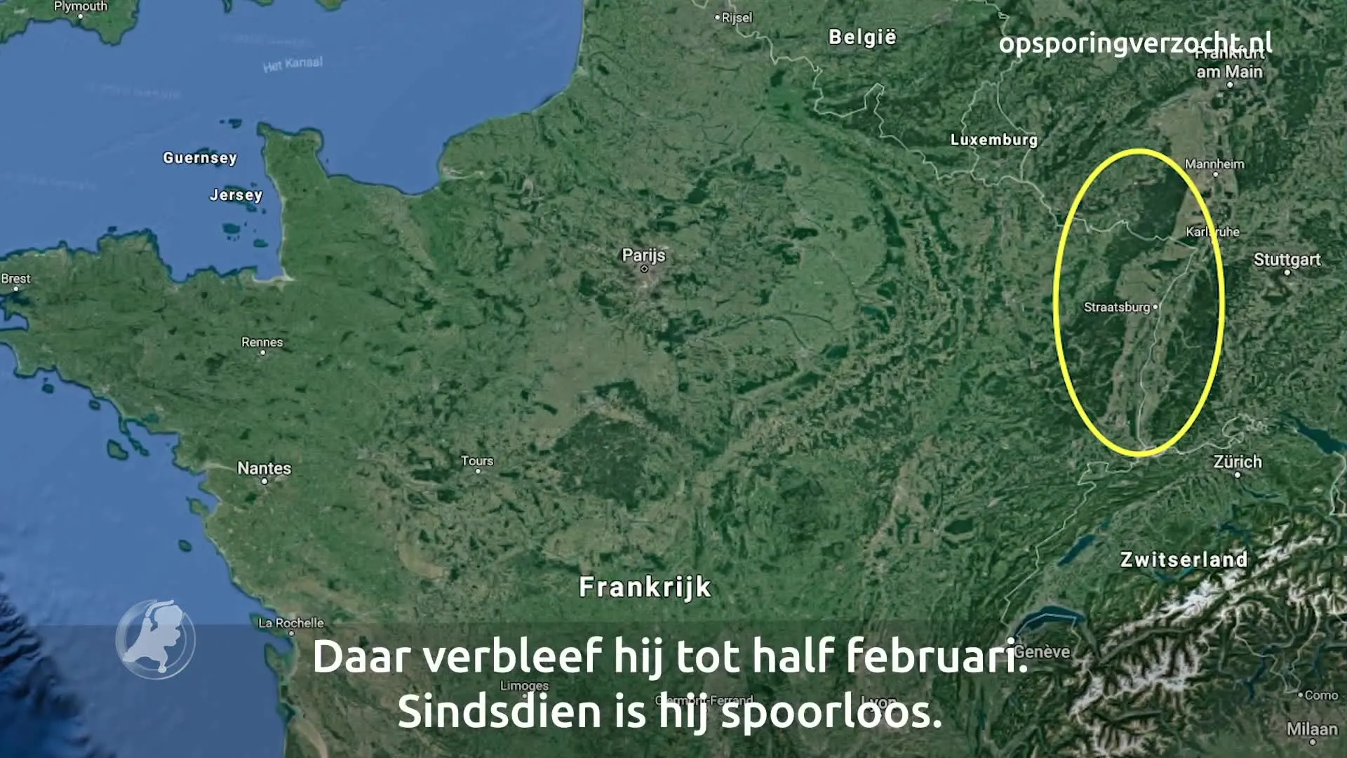 Opsporingsvideo politie in zaak Nicky Verstappen