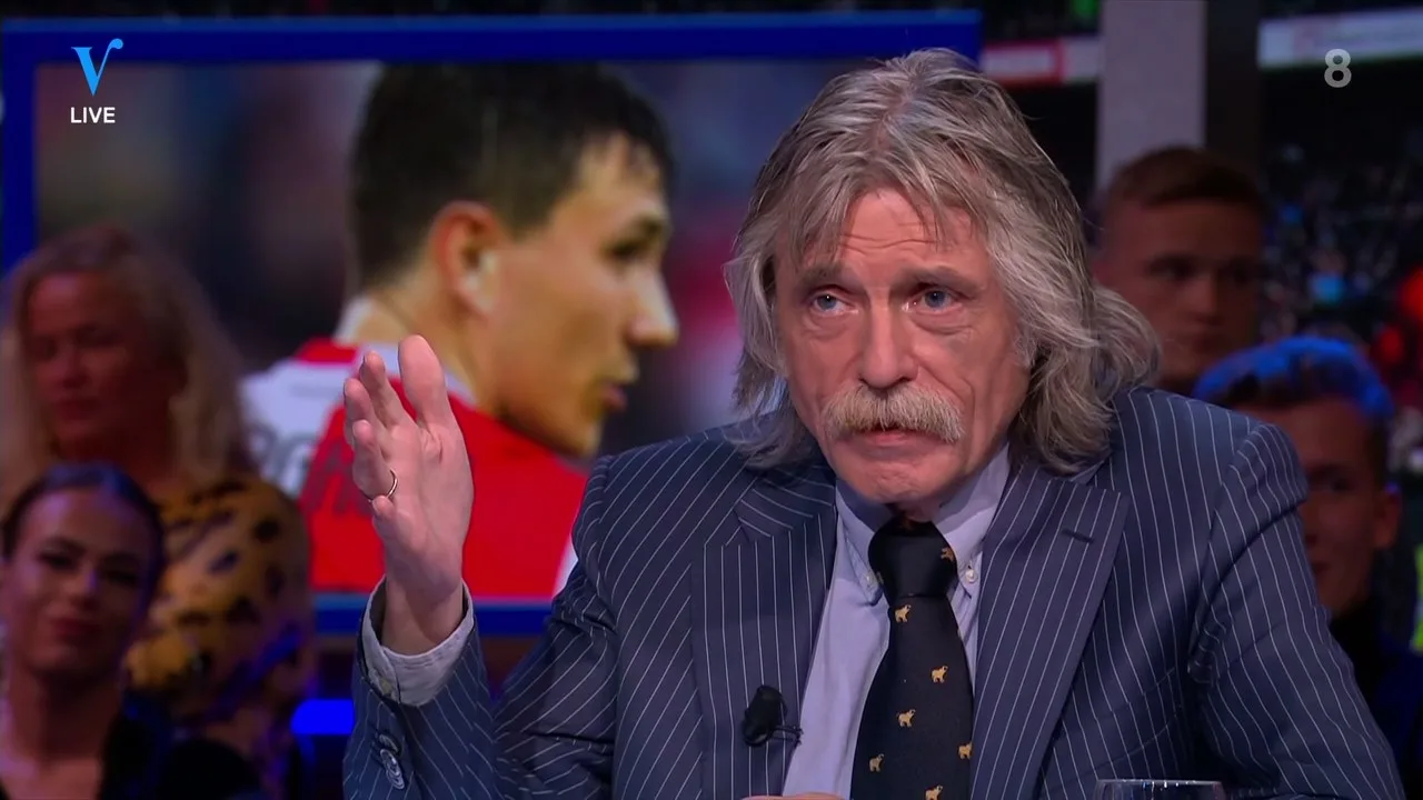 Johan onderbroken door rufter in publiek