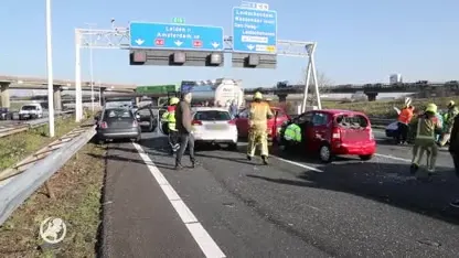 Kettingbotsing Prins Clausplein