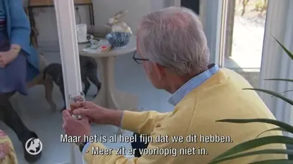 Tranen door bezoekhuisje: 'Ik miste mijn moeder heel erg'