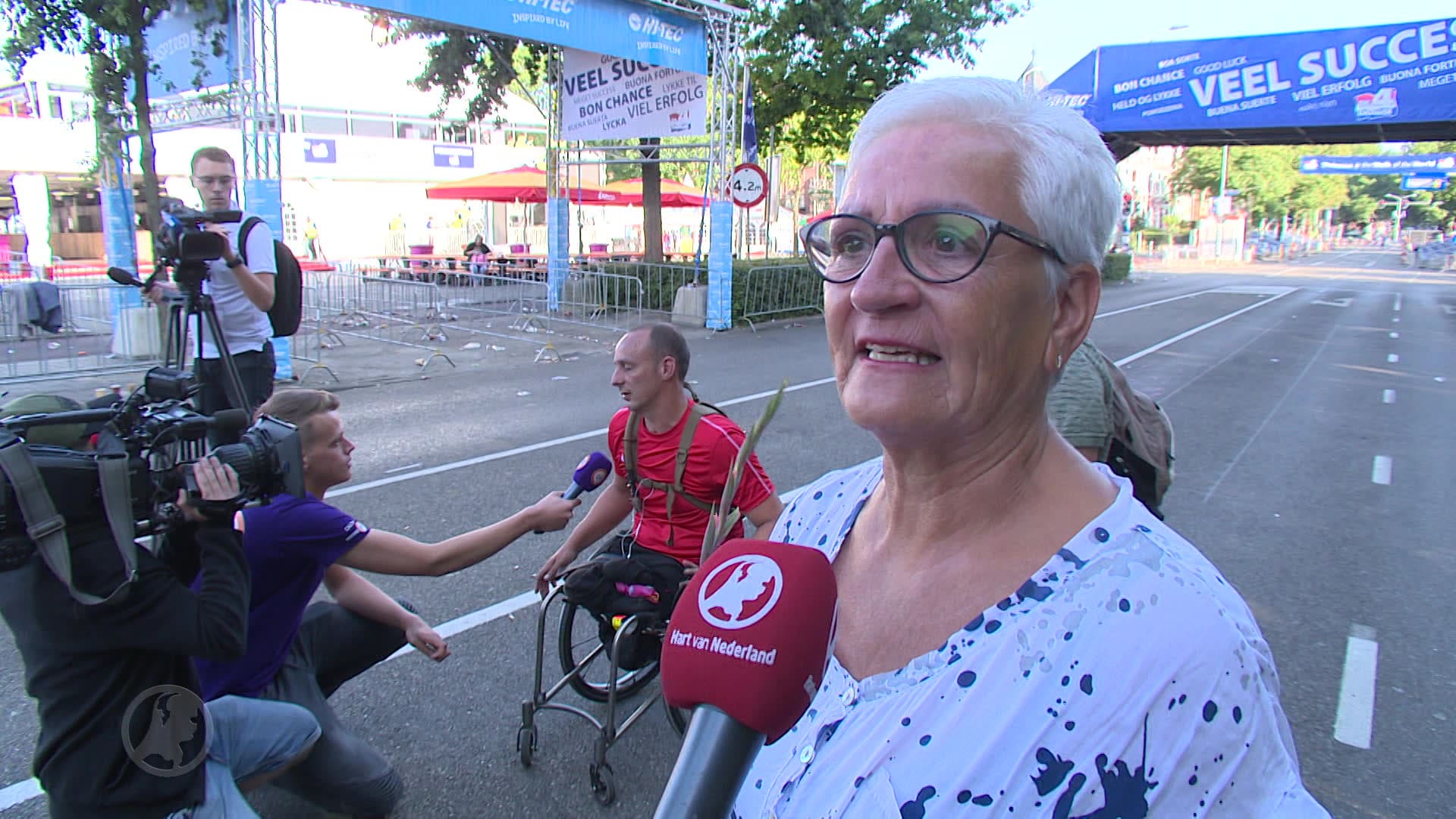 Daar is 'ie weer: Ronald is de allersnelste Vierdaagsedeelnemer