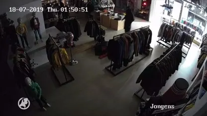 Bewakingsbeeld ramkraak Oosterhout