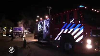 Inwoners Zuilichem opnieuw opgeschrikt door brand, bedrijfsbus gaat in vlammen op