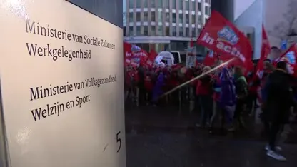 Jeugdzorgwerkers schoppen lawaai in Den Haag