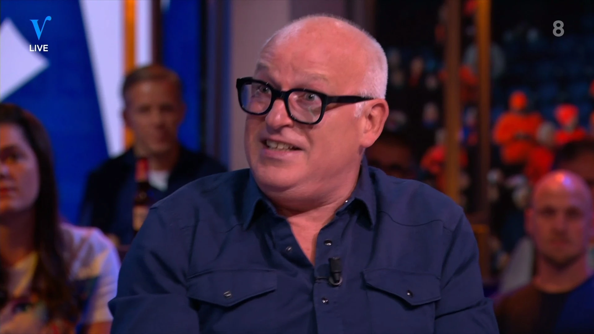 René keek Studio Voetbal: 'Alsof er iemand opgebaard lag'