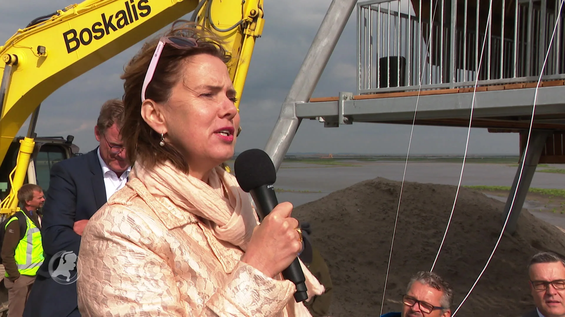 Eerste bezoekers verkennen vogelparadijs Marker Wadden