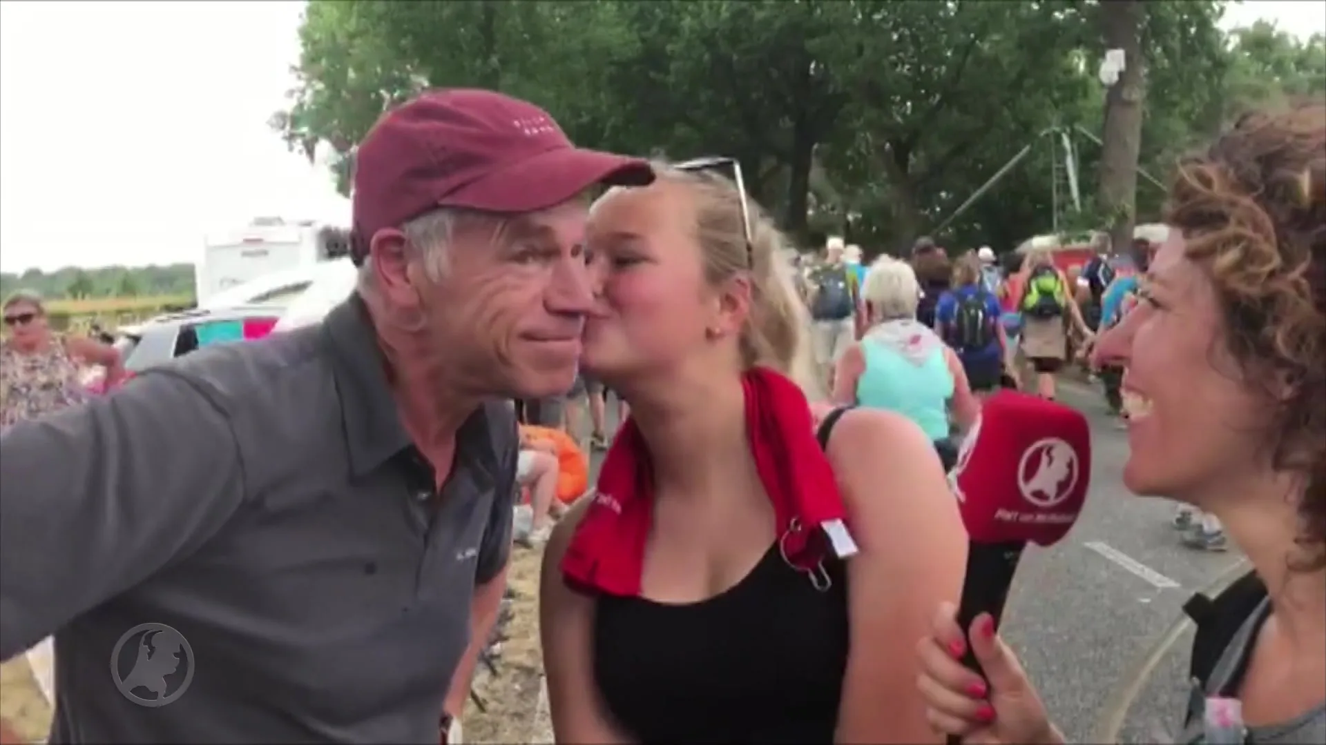 Gisteren pinkte ze een traantje weg, vandaag is alles weer goed