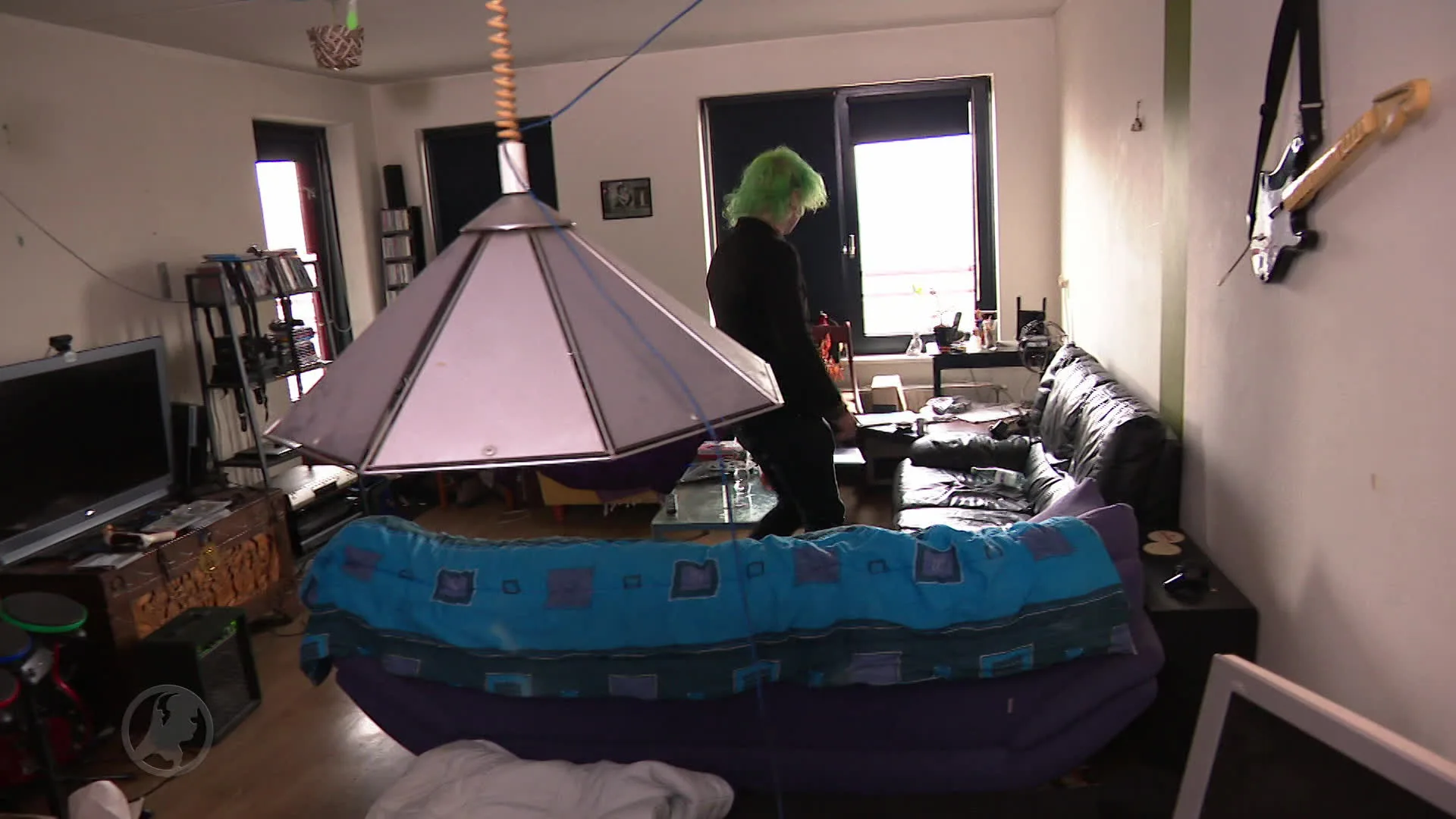 Utrechtse studenten kamperen op straat vanwege woningcrisis onder studenten