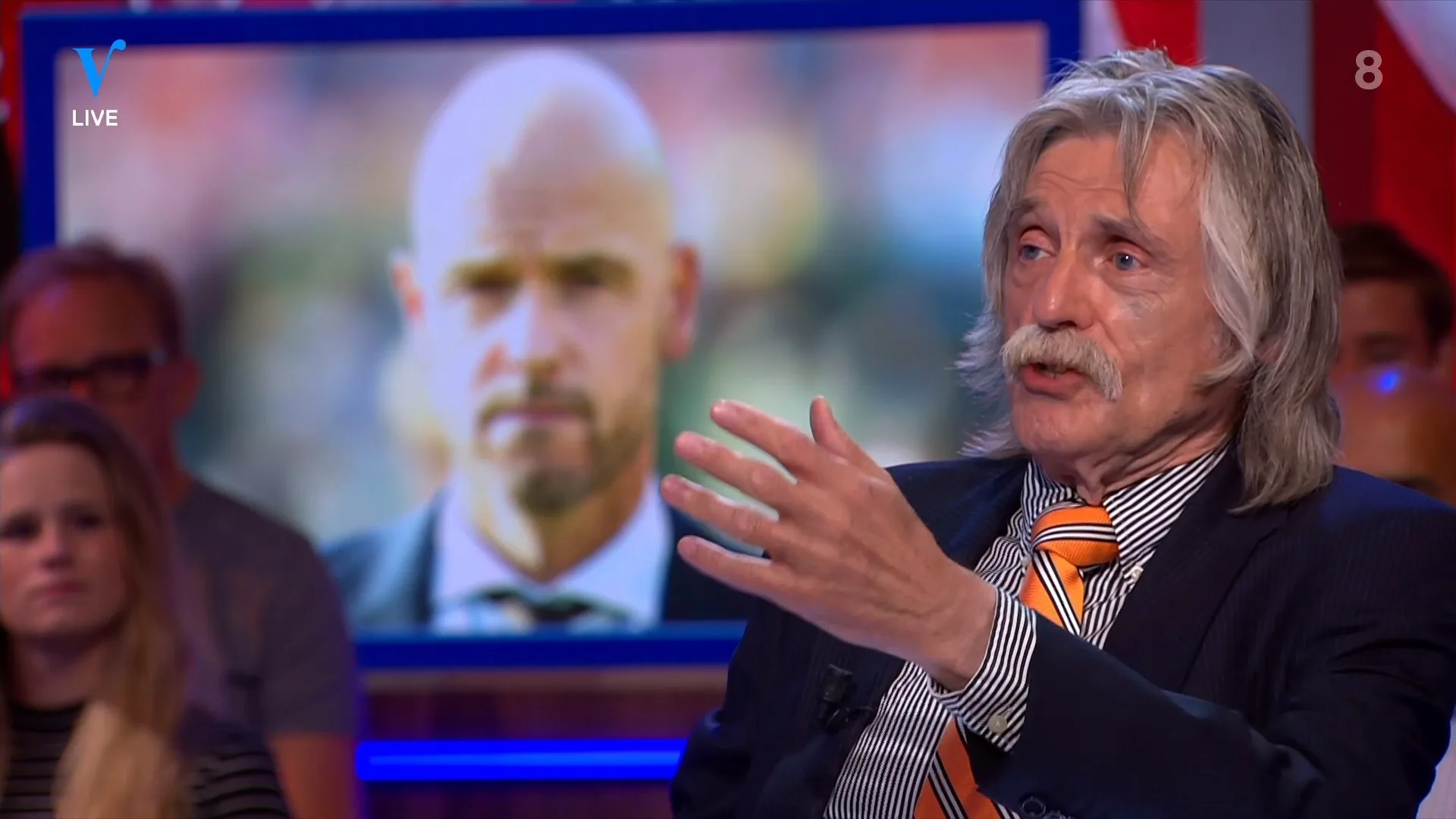 Johan over ontbreken van Ten Hag op gala: 'Gedrag van een verwend kind'