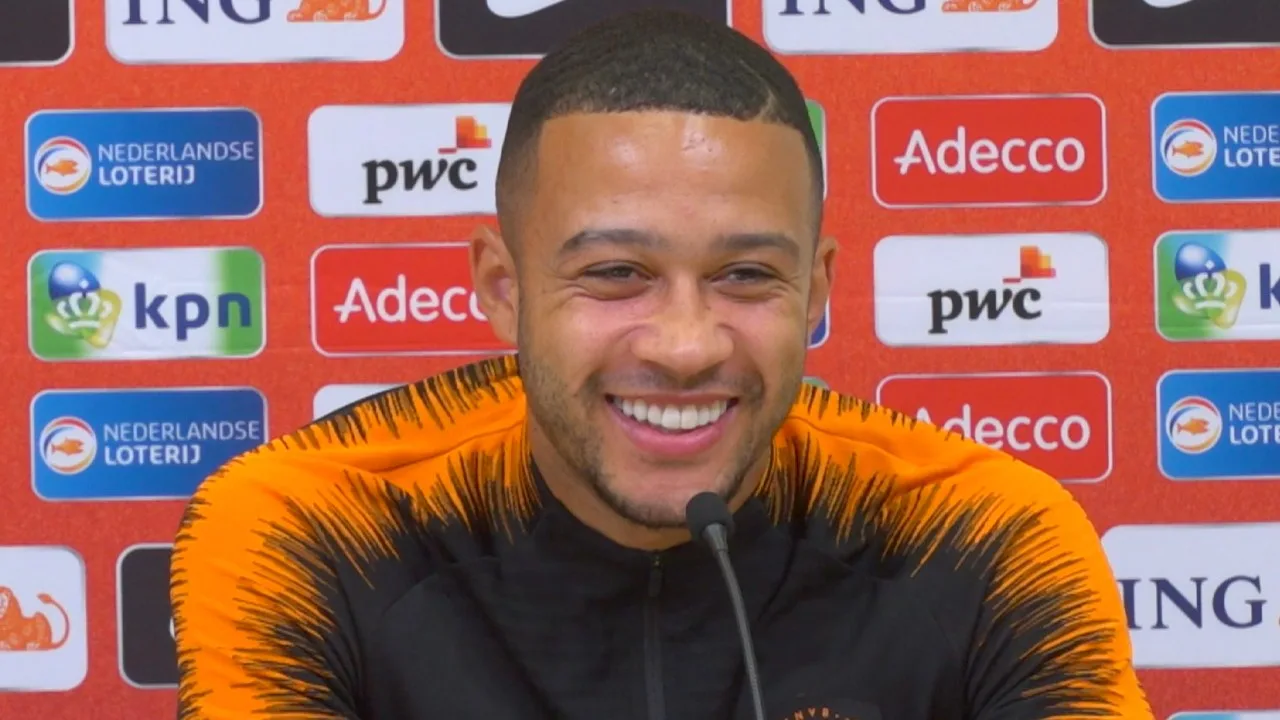 Memphis lacht: 'Laten we op de wave stromen'